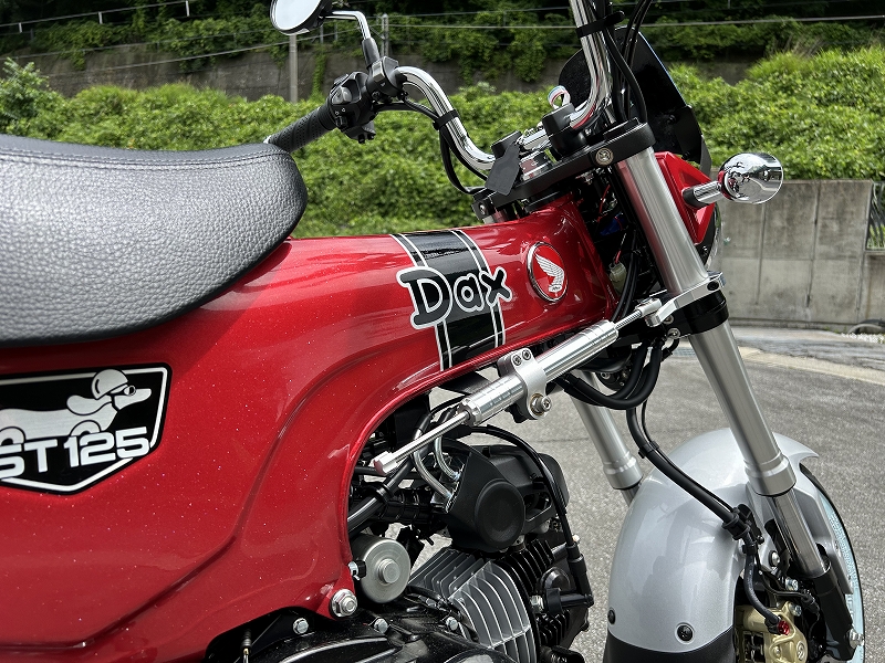 Dax125 ステアリングダンパーキットNO8324 [8324] - 23,200円 : モンキー,ゴリラ,ダックス,シャリィ,カブのミニモト公式ショップ  MINIMOTO